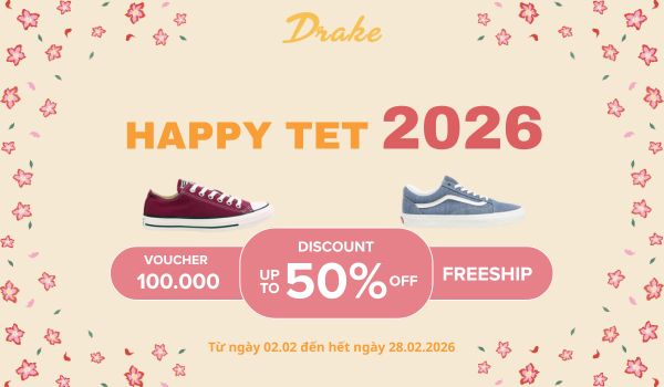 HAPPY TẾT 2026 - SALE UP TO 50% ALL ITEM